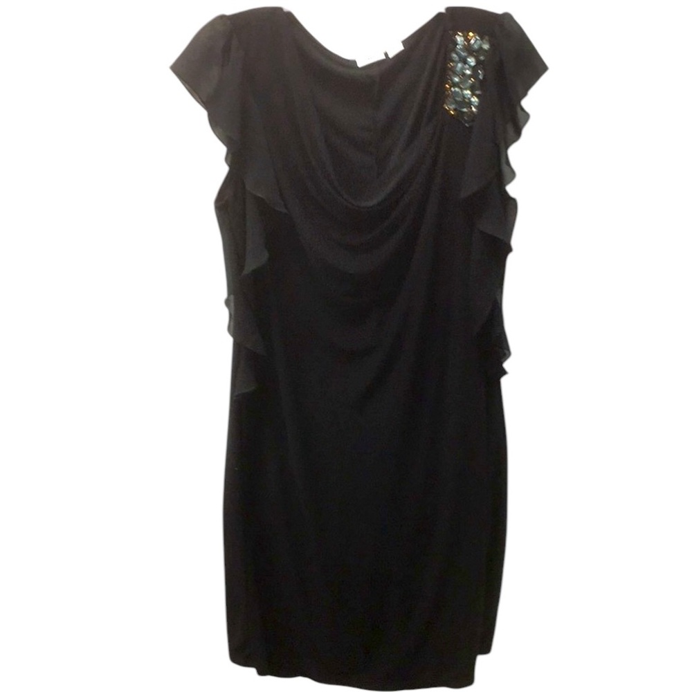 Cato ladies laced broch strap dress sz L